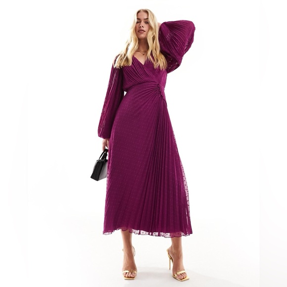 Chiffon Wrap  Dress - Picture 1 of 3